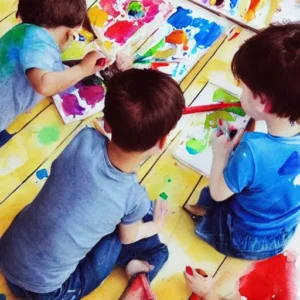 Edukacja leśna w arteterapii - terapii sztuką w praktyce przedszkolnej - profilaktyka, rozwój i zabawa.